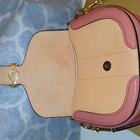 Coach georgie Saddle Bag Blush / Taffy - Picture 9 of 17